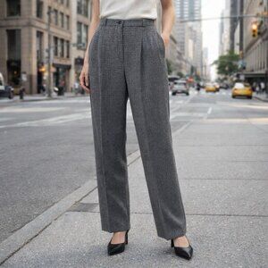 Vintage Requirements 100% Pure Wool Trousers Career Old Money Luxury 10